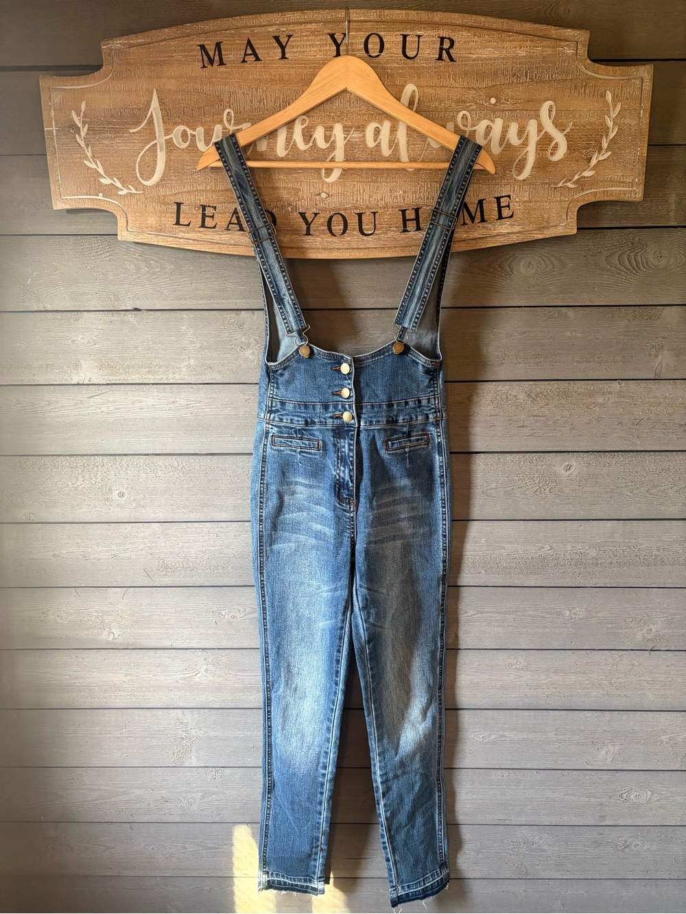NWT Forever 21 Denim Overalls